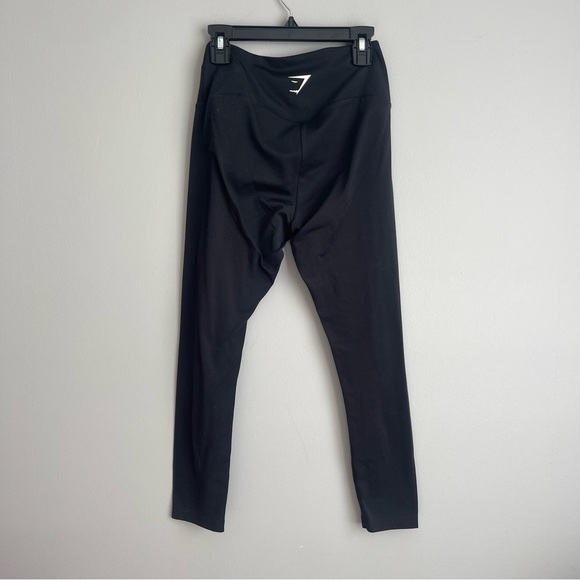 Gymshark Black 7/8 High-Waisted Leggings - Picture 3 of 3